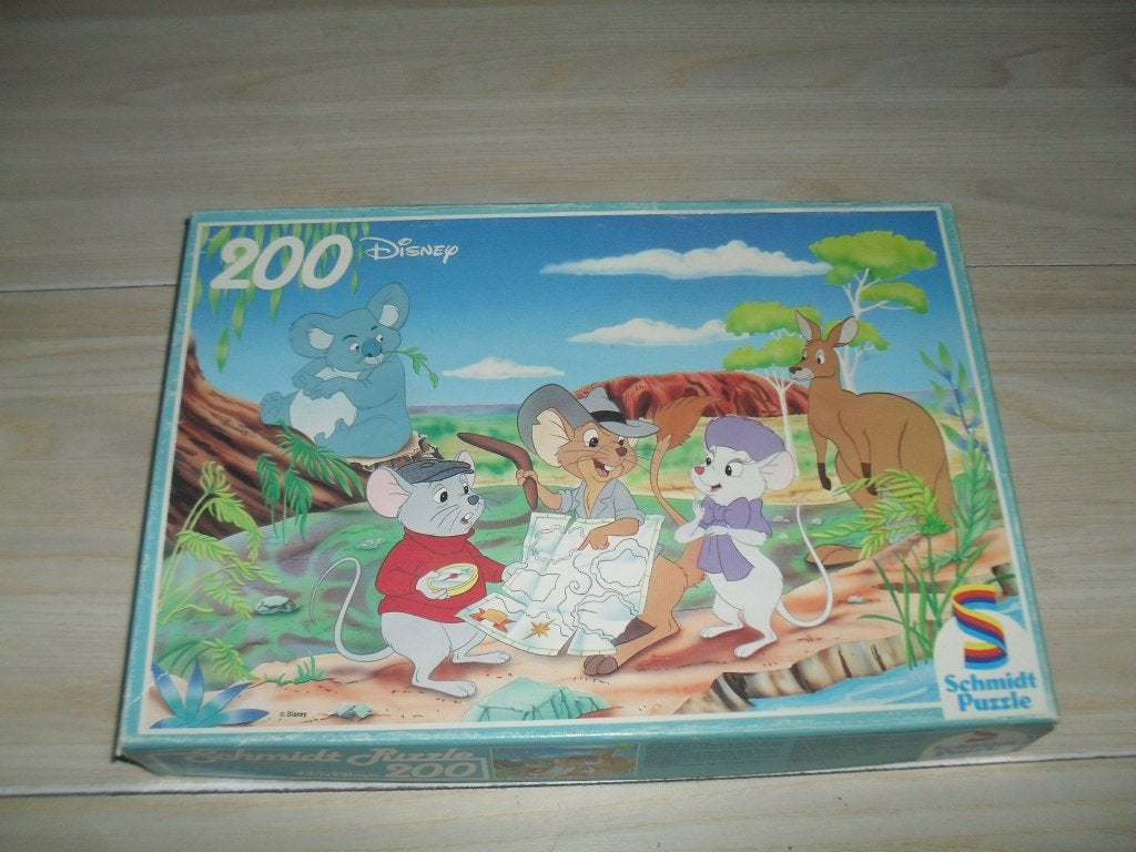 Bernard en Bianca in Kangeroeland puzzle 200 stukjes, Ophalen, Minder dan 500 stukjes, Gebruikt, Legpuzzel