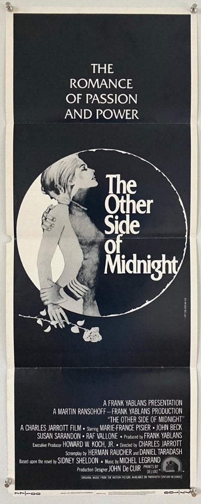 The Other Side of Midnight (1977) - Originele filmposter, Verzamelen, Ophalen of Verzenden, Gebruikt, A1 t/m A3, Film en Tv