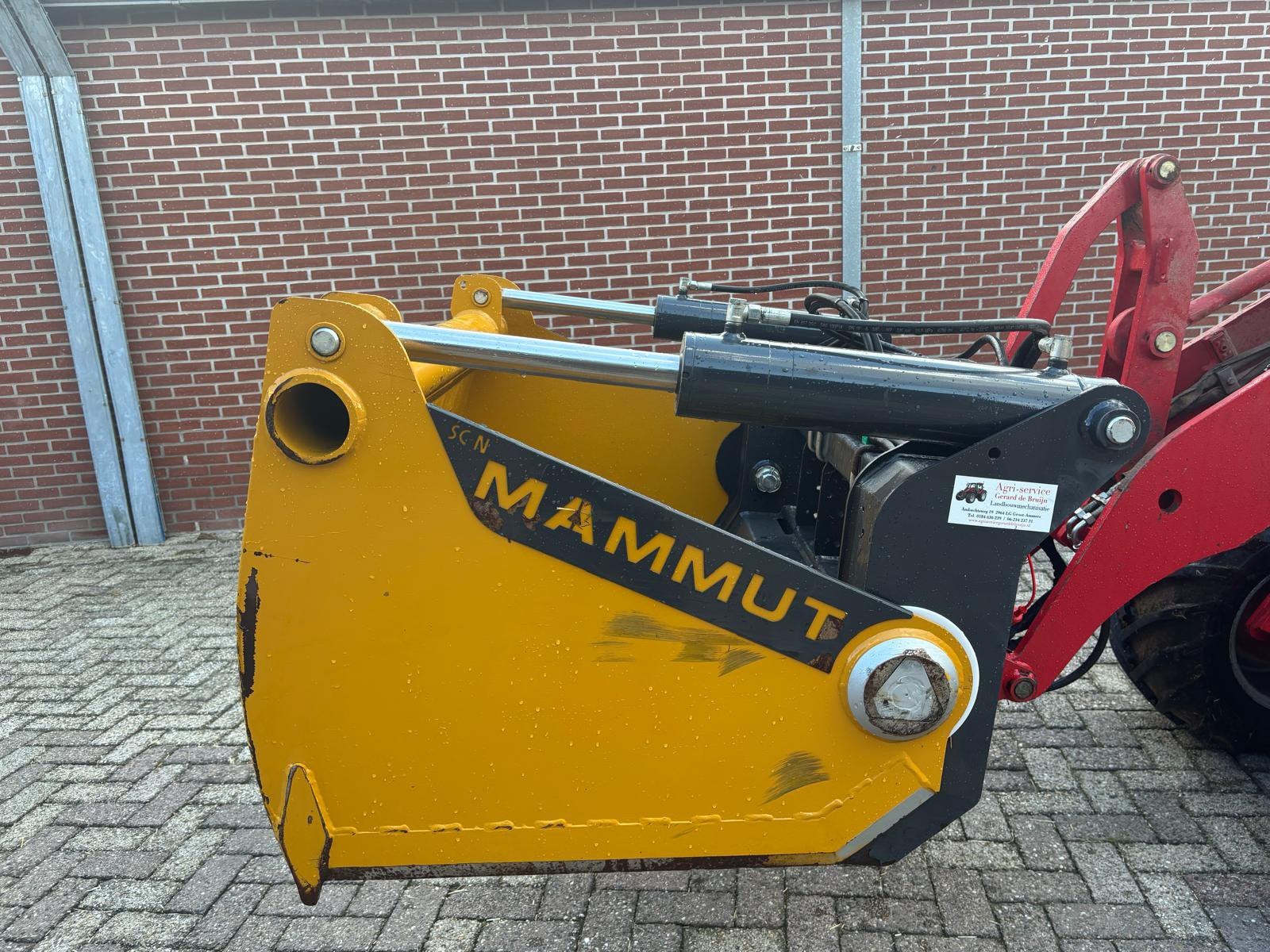 Mammut SC 150N kuilhapper, Zakelijke goederen, Agrarisch | Werktuigen, Ophalen, Veehouderij, Voertechniek