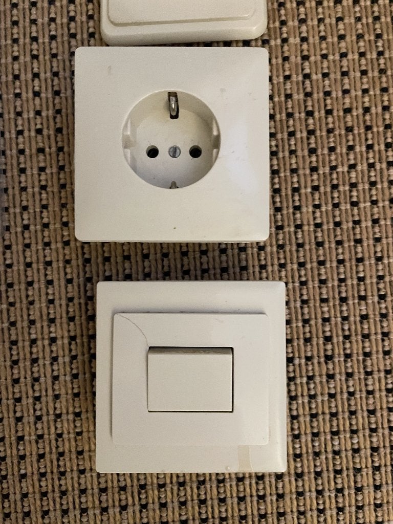 Schakelmateriaal stopcontact 3-standen schak lichtschakelaar, Ophalen, Gebruikt, Overige typen