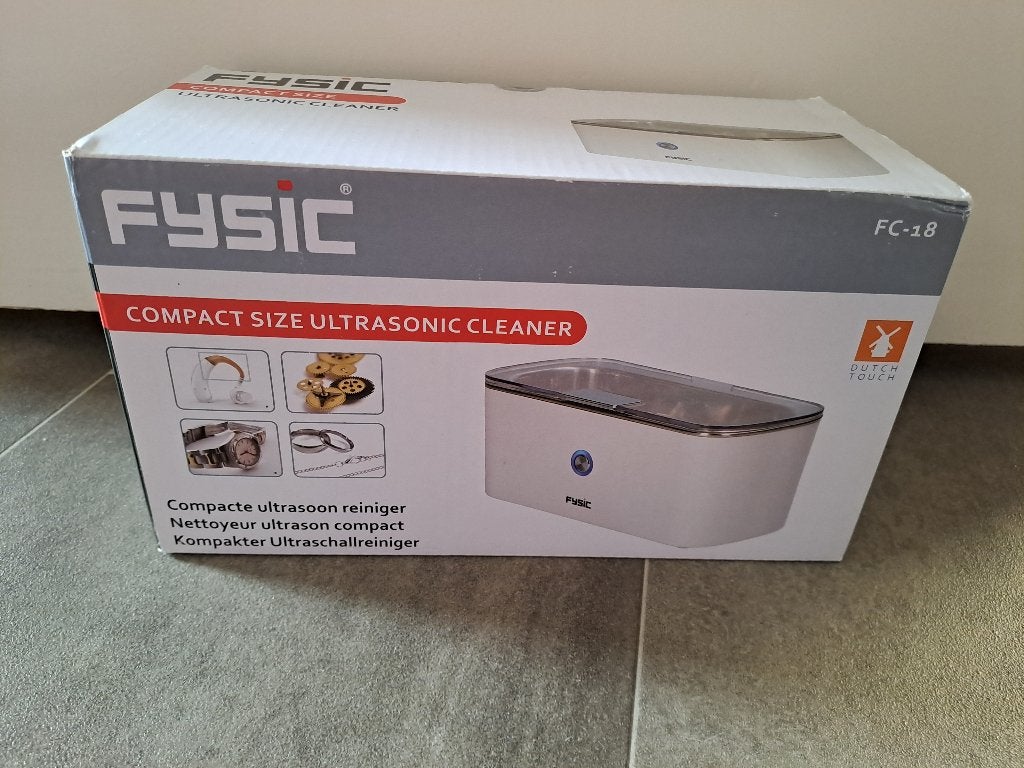 Fysic FC-18 ultrasoon reiniger NIEUW, Ophalen of Verzenden, Nieuw