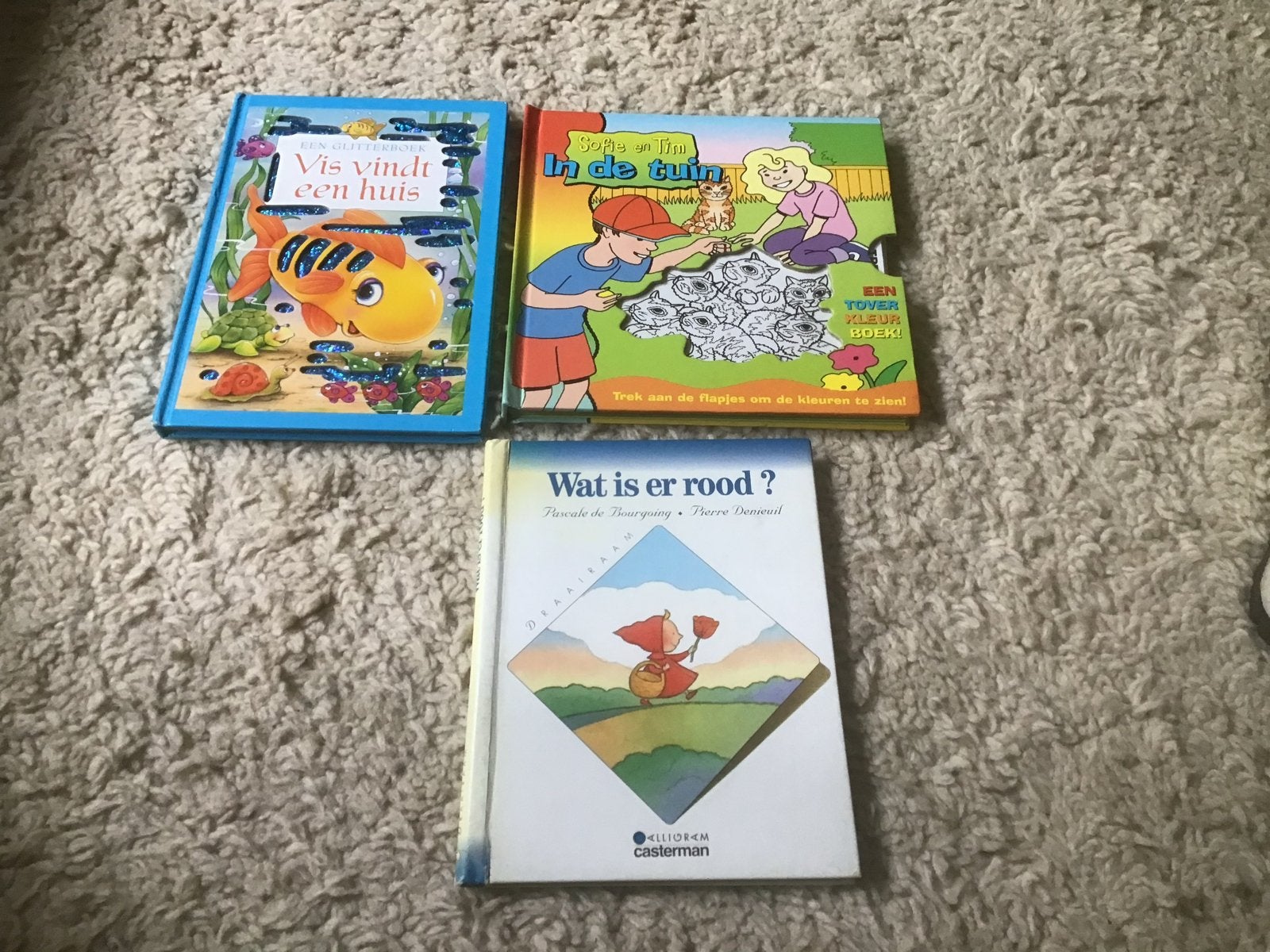 3 leuke kinderboeken: glitter, tover en uitklapboek giro 555, Fictie algemeen, Uitklapboek, Jongen of Meisje, Ophalen of Verzenden