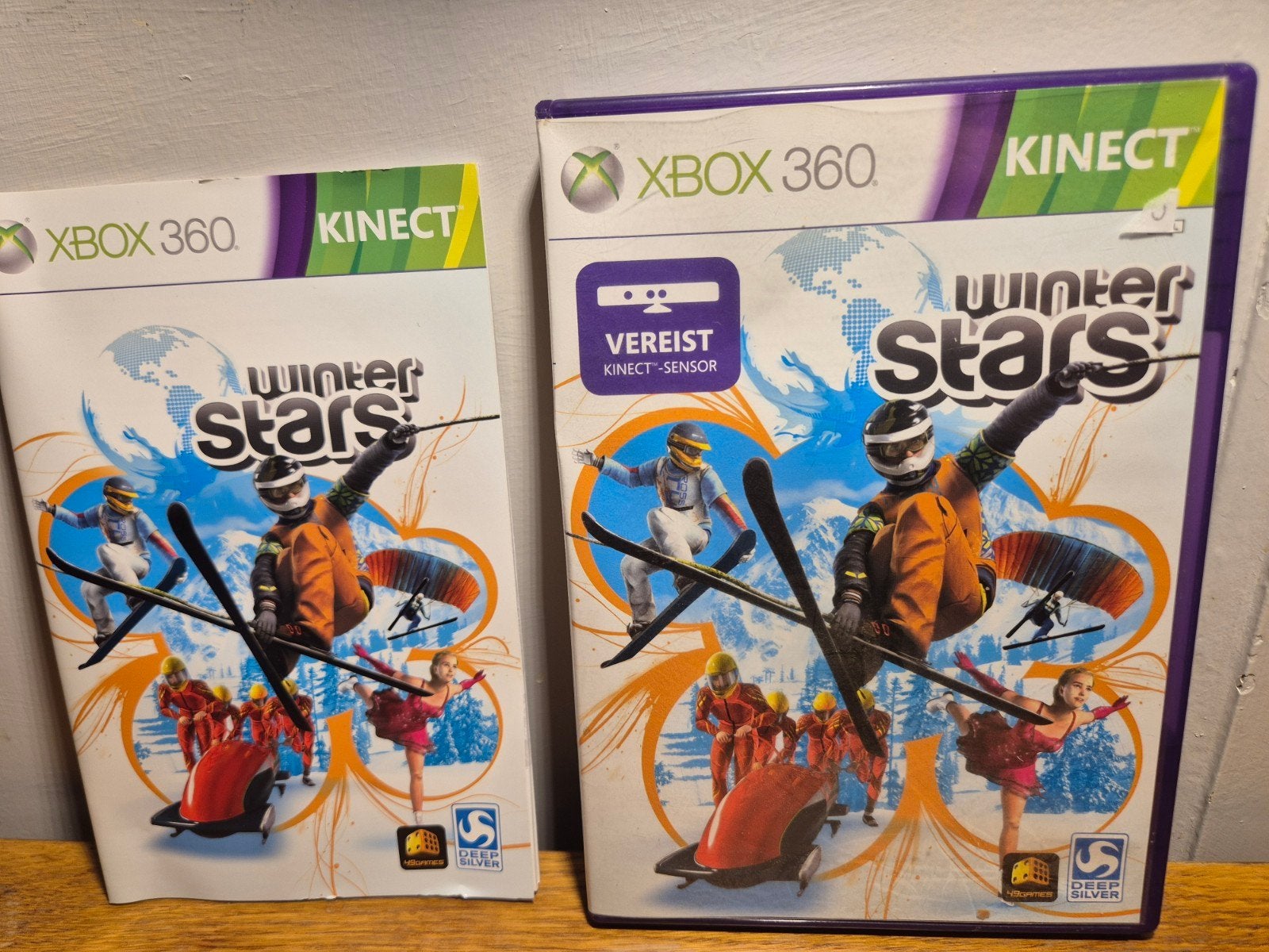 Winter Stars XboX 360 Kinect, Ophalen of Verzenden, Zo goed als nieuw, Sport, 3 spelers of meer