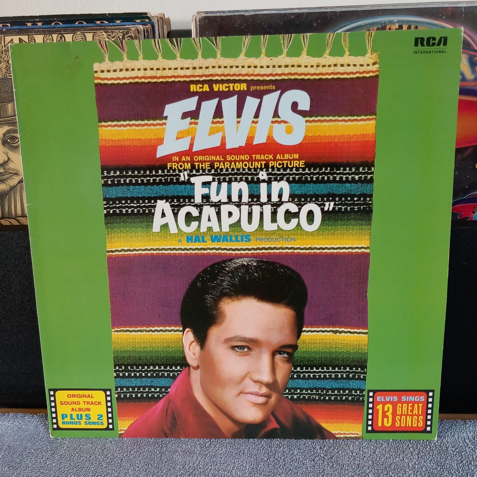 Lp elvis Presley fun in acapulco, Ophalen of Verzenden, Zo goed als nieuw, 12 inch