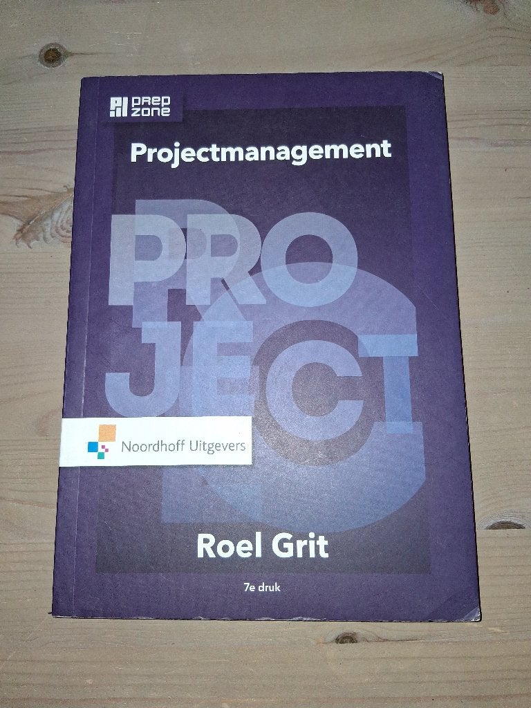 projectmanagement, Zo goed als nieuw, Noordhoff Uitgevers, Beta, HBO