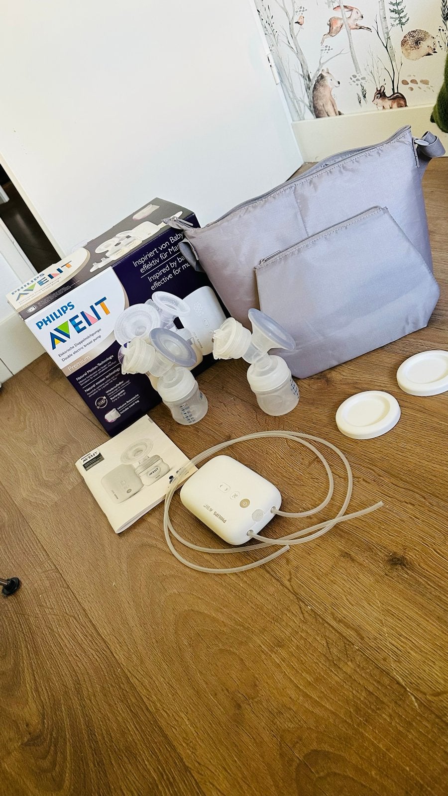 Philips Avent dubbele elektrische borstkolf, Ophalen, Zo goed als nieuw