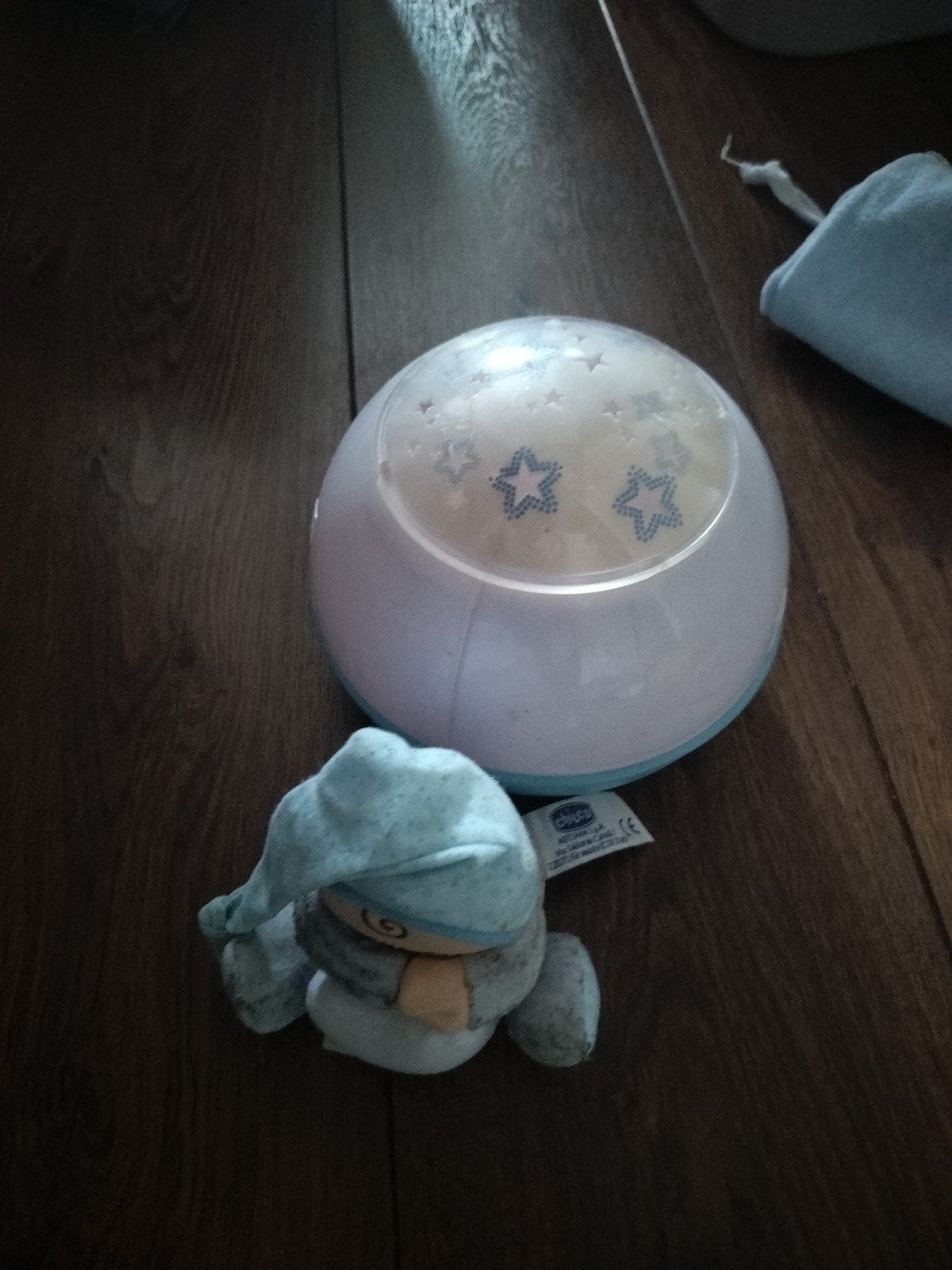 Chicco sterrenhemel muziek (bed)lampje, Ophalen, Gebruikt, Badje