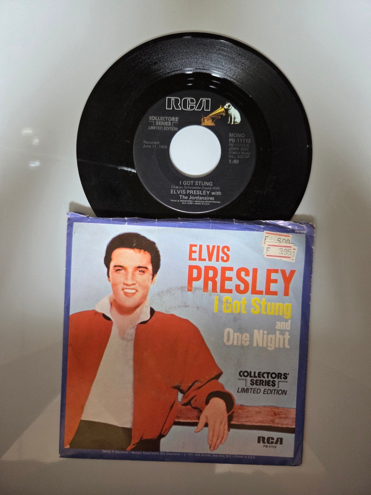 Elvis Presley - I got stung, Cd's en Dvd's, Vinyl Singles, Ophalen of Verzenden, Gebruikt, 7 inch, Pop