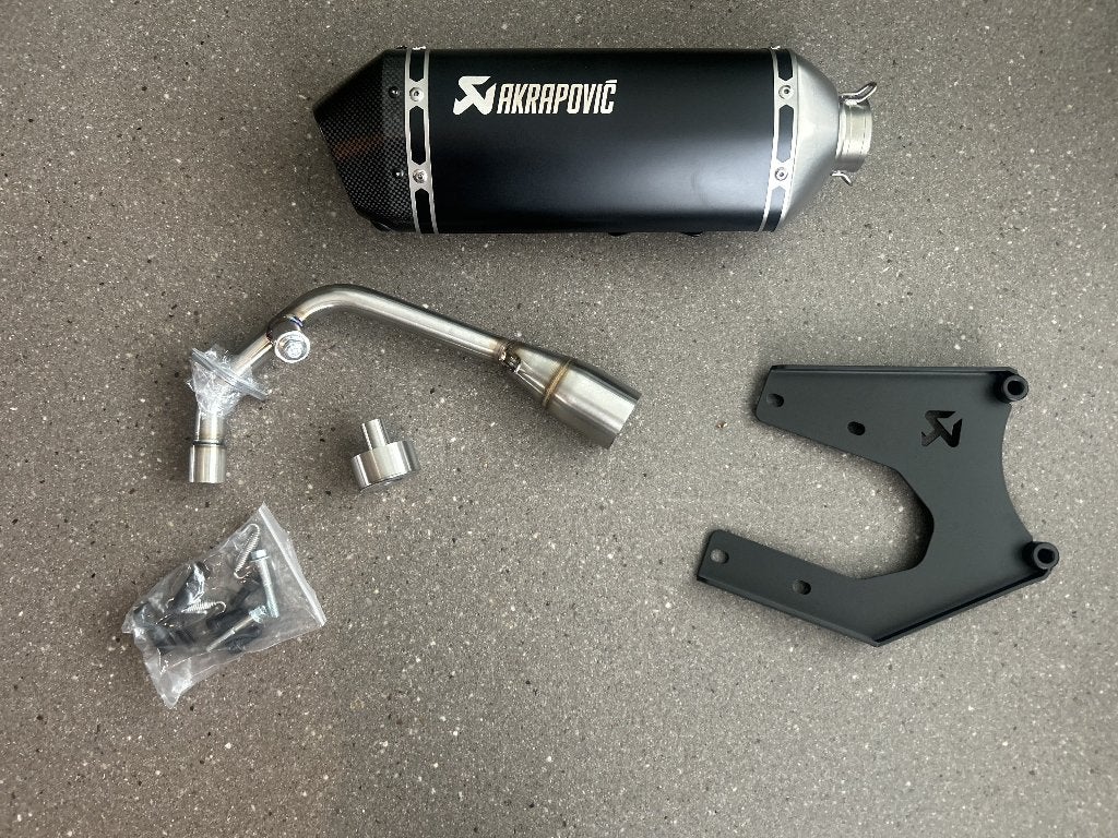 akrapovic uitlaat e4 e5, Ophalen of Verzenden