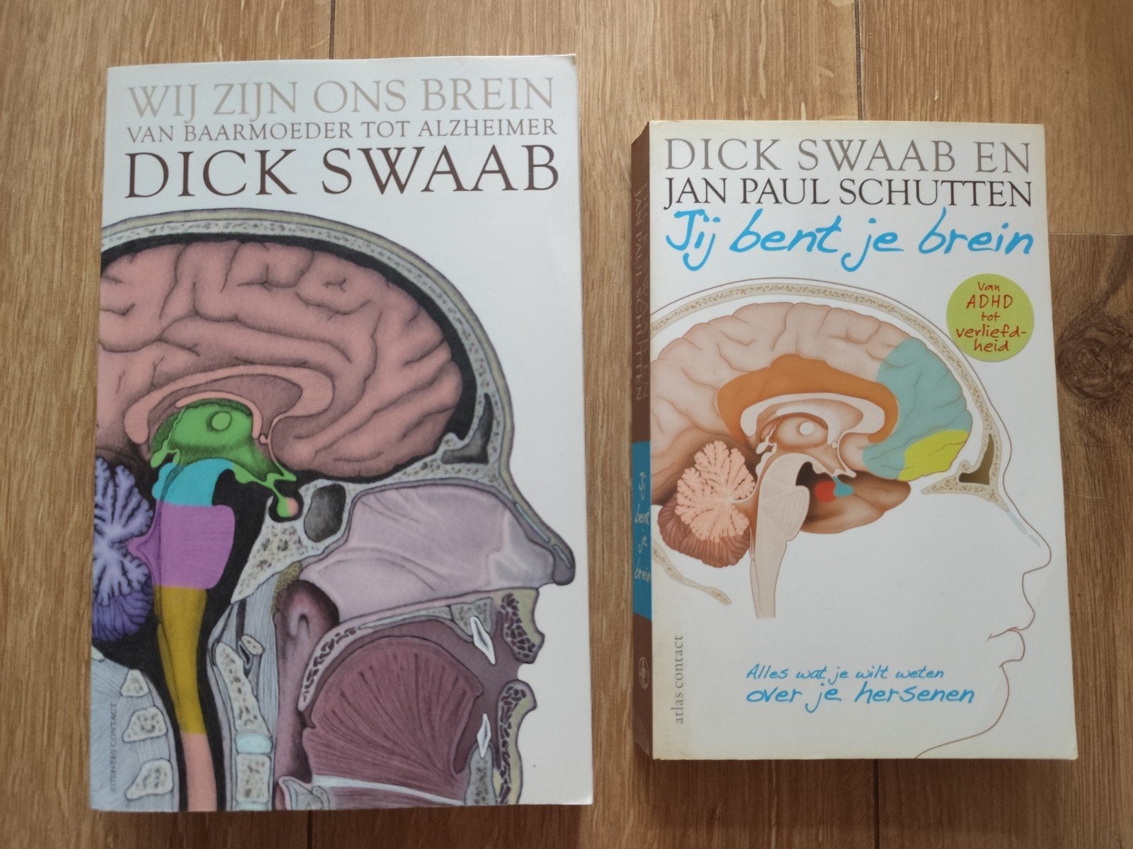 Dick Swaab:Wij zijn ons brein & Jij bent je brein (2 boeken), Boeken, Ophalen of Verzenden, Gelezen, Dick Swaab