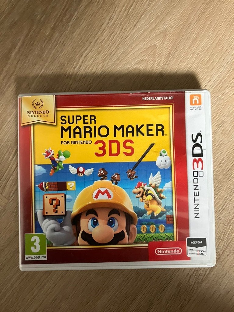 Super Mario Maker voor de Nintendo 3DS, Spelcomputers en Games, 1 speler, Ophalen of Verzenden, Zo goed als nieuw, Vanaf 3 jaar