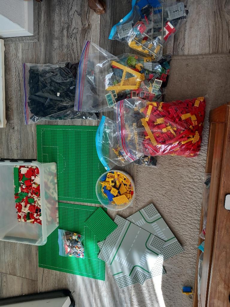 Lego partij gesorteerd met oa 4549, 4555, 2140,6262,6056, Ophalen of Verzenden, Gebruikt