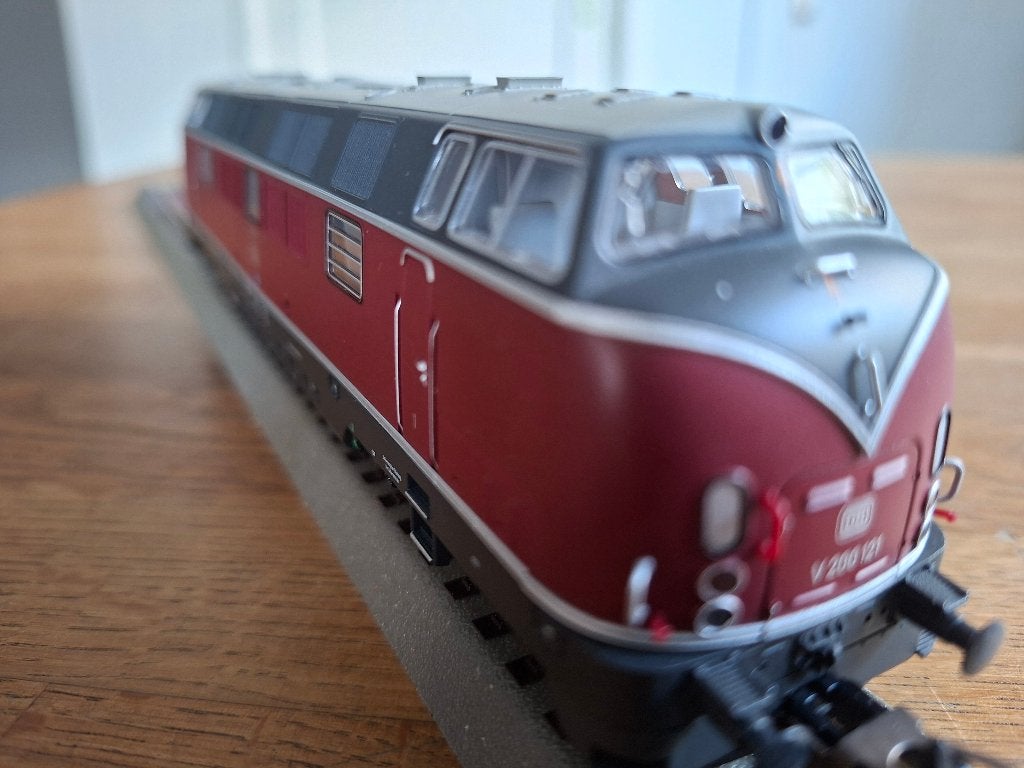 Piko  52600 / DB loc V200 + decoder NIEUWSTAAT.!, Hobby en Vrije tijd, Nieuw, Gelijkstroom, Locomotief, Piko