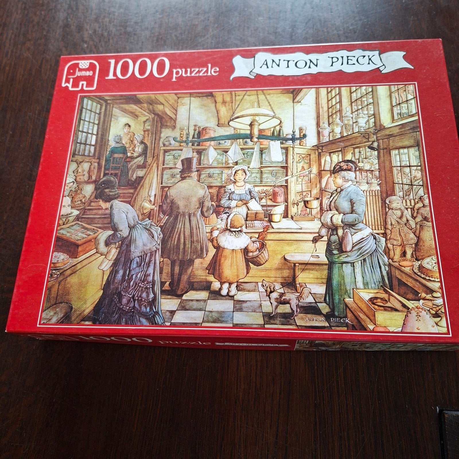 Anton Pieck puzzel, 1000 stukjes, Hobby en Vrije tijd, Denksport en Puzzels, Ophalen of Verzenden, 500 t/m 1500 stukjes, Zo goed als nieuw