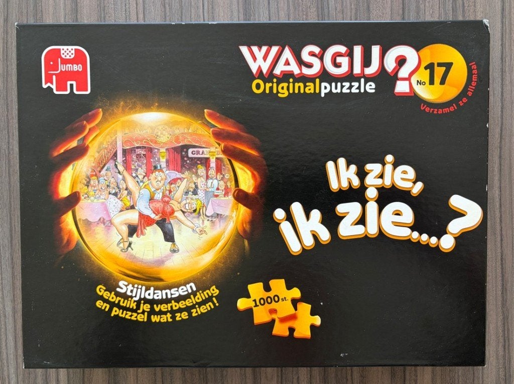 Wasgij Original - Stijldansen - nr. 17 - 1000 stukjes, Ophalen of Verzenden, 500 t/m 1500 stukjes, Zo goed als nieuw