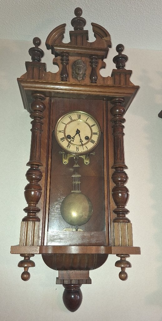 Klassieke regulateur klok, Ophalen of Verzenden