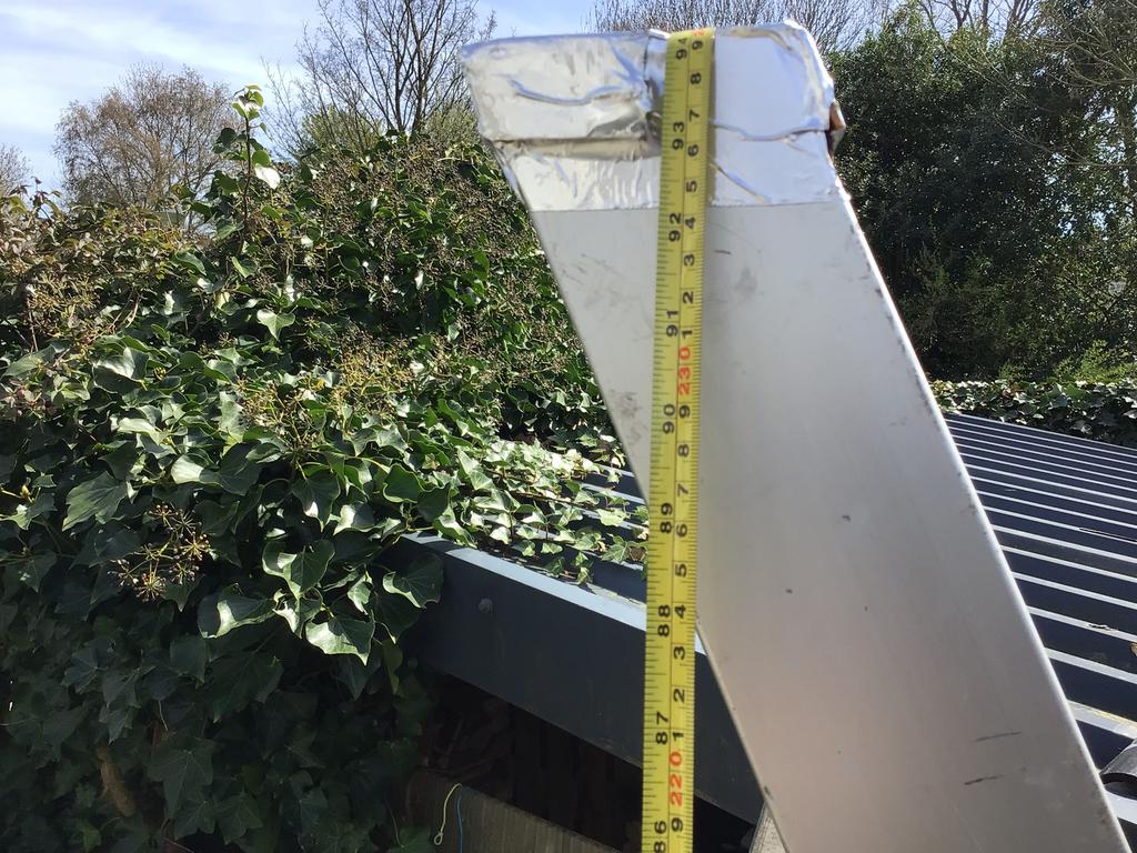 Aluminium industrietrap, Caravans en Kamperen, Camper-accessoires, Ophalen of Verzenden, Gebruikt