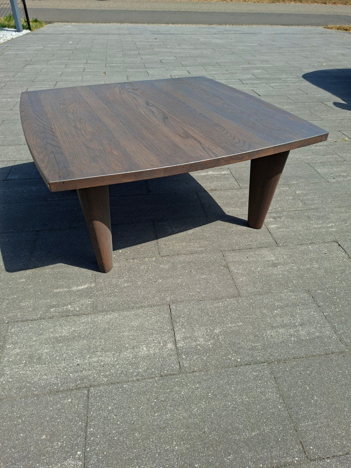 Salontafel van Frans eiken, Huis en Inrichting, Ophalen, Zo goed als nieuw, Overige vormen