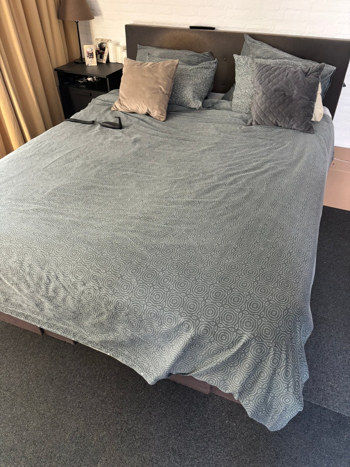 Elektrische boxspring 160x210cm gebruikt, Gebruikt, 210 cm, Tweepersoons, Ophalen of Verzenden