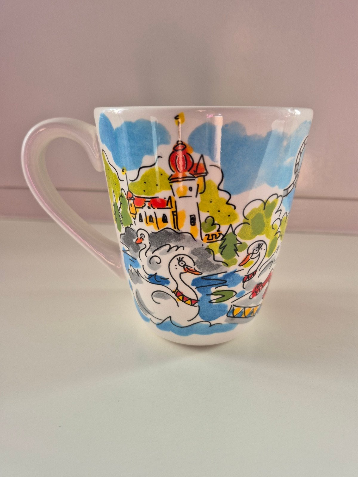 Blond Efteling Grote Mok, Ophalen of Verzenden, Zo goed als nieuw, Aardewerk, Kop(pen) en/of Schotel(s)