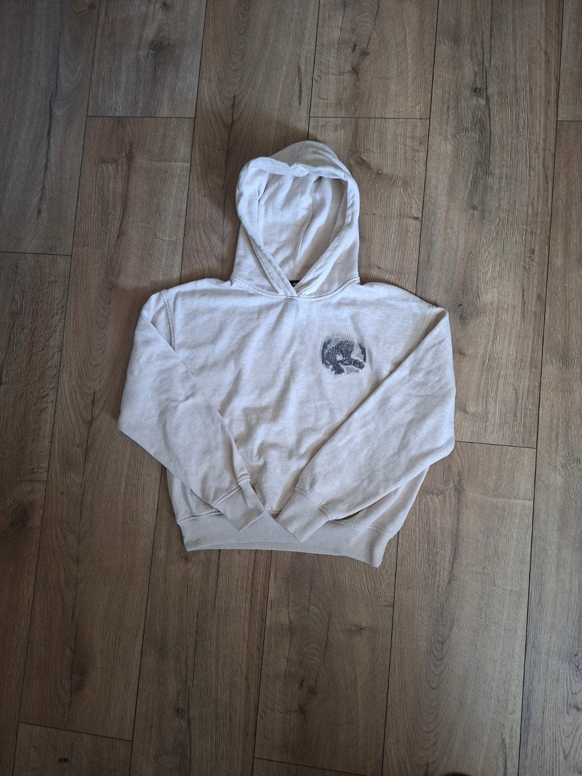 Hoodie Eksept/Shoeby M/L, Maat 38/40 (M), Beige, Ophalen of Verzenden, Zo goed als nieuw