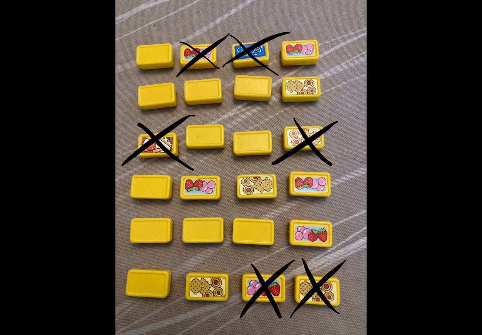 Playmobil gele broodtrommel., Ophalen of Verzenden, Zo goed als nieuw