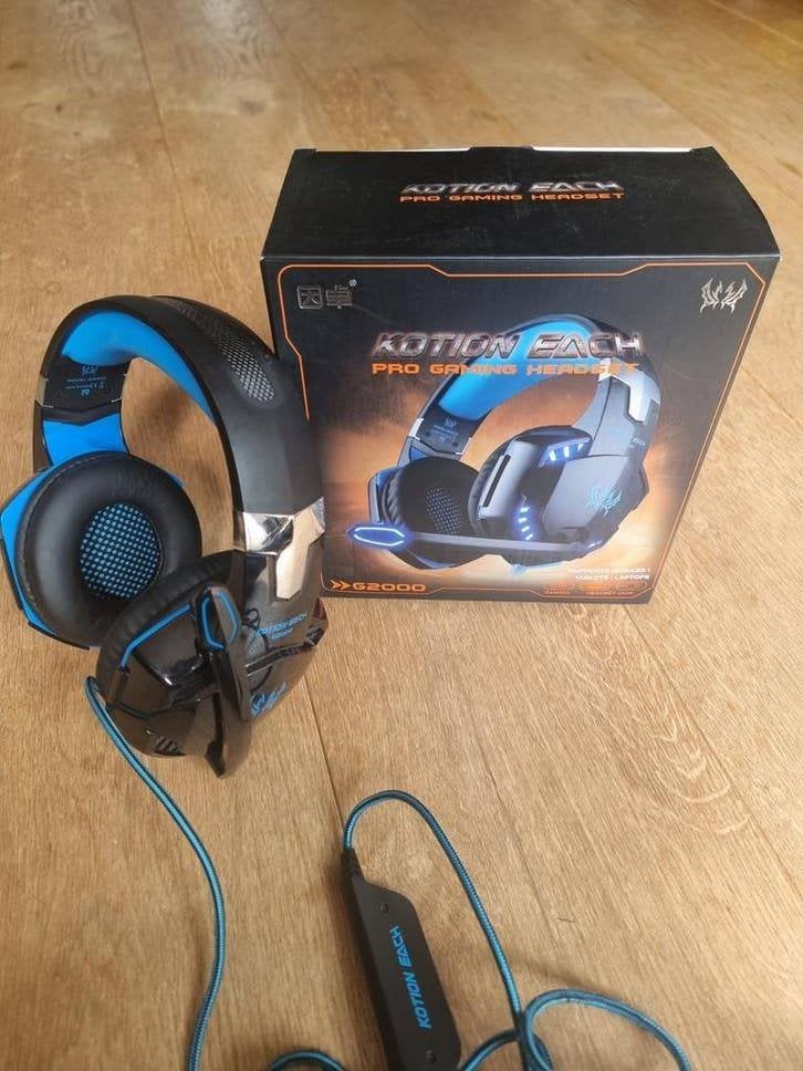 Pro gaming headset PC, Computers en Software, Headsets, Ophalen of Verzenden, Gaming headset, Nieuw