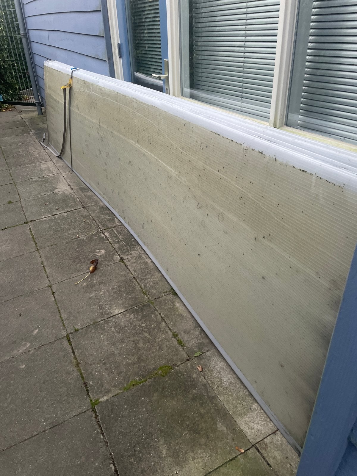 Gebruikte polycarbonaat platen (3,5m x 1m), Tuin en Terras, Ophalen of Verzenden, Gebruikt, Overige typen