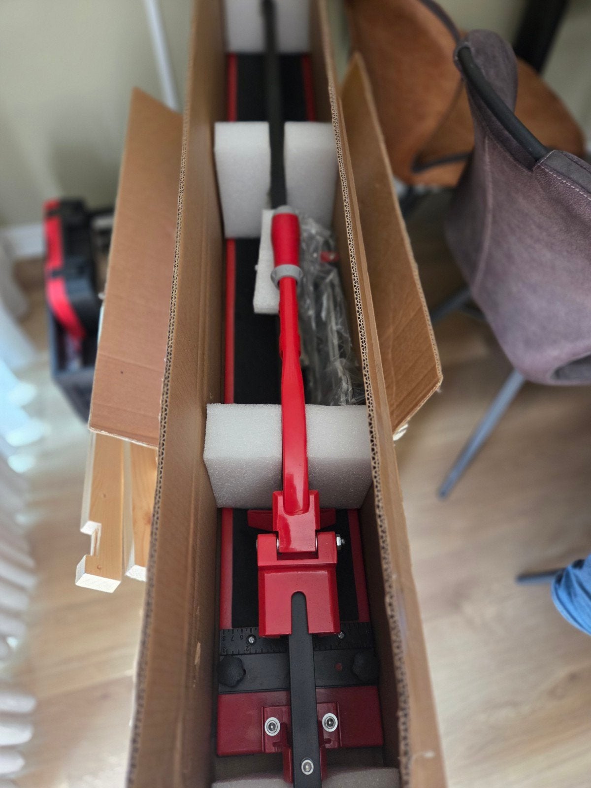 Professionele Tegelsnijder, Doe-het-zelf en Verbouw, Tegels, Ophalen, 60 cm of meer, Keramiek, Zo goed als nieuw
