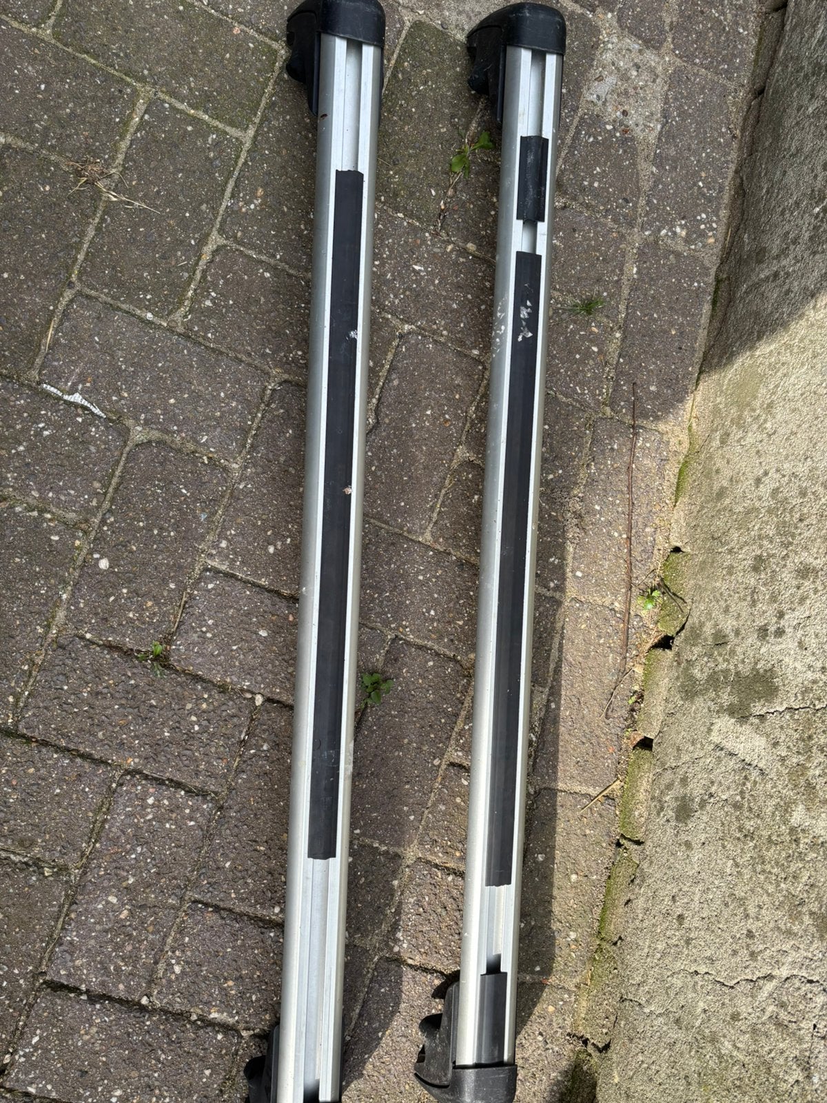 Originele BMW E91 dakdragers, Auto diversen, Ophalen, Gebruikt