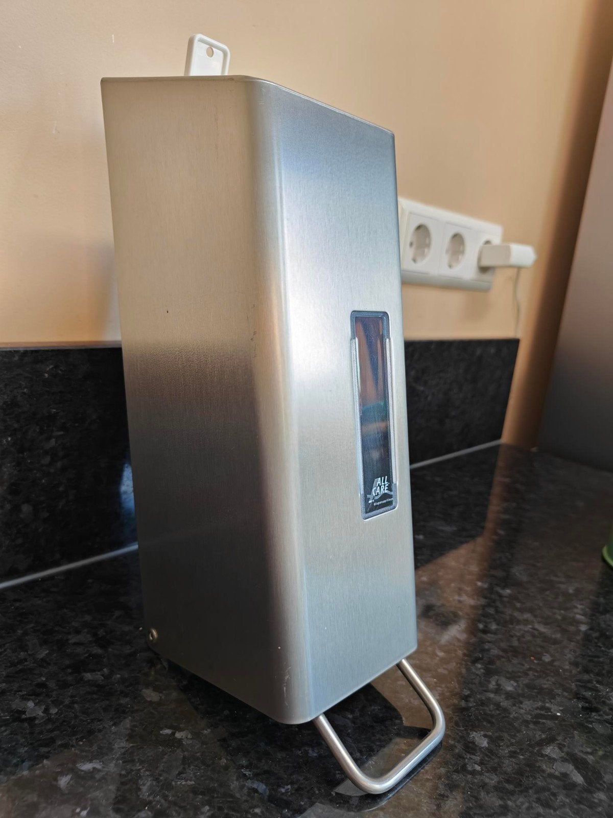 Hygienische zeepdispenser van roestvrij staal, Ophalen of Verzenden, Nieuw