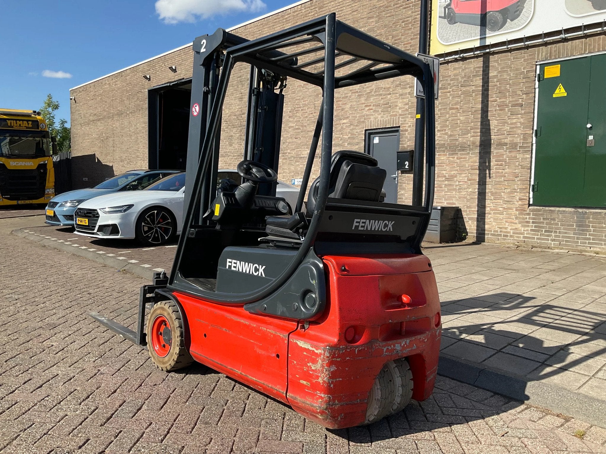 Linde E14-02 1400KG 4.70METER HEFTRUCK (bj 2004)