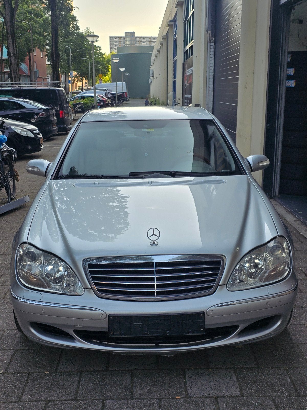 Mercedes-Benz S-Klasse 3.2 CDI S320 AUT 2004 Grijs, Achterwielaandrijving, Beige, 3222 cc, Diesel