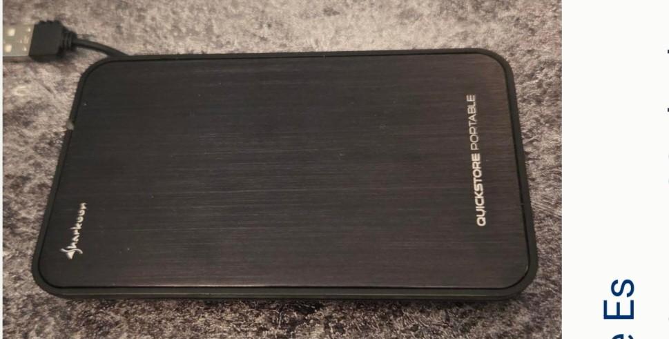 EXTERNE HARDDISK, Computers en Software, Harde schijven, Ophalen of Verzenden, Zo goed als nieuw, Desktop, USB
