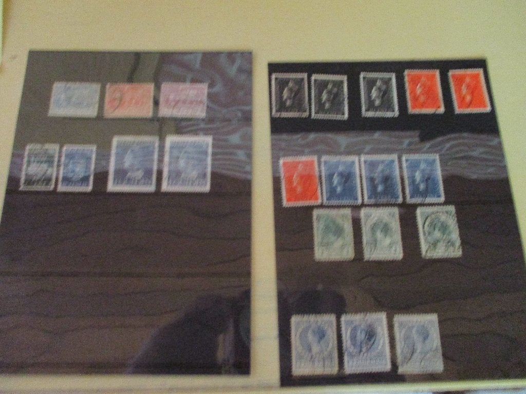 Postzegels Nederland kaveltje NVPH 77 tm NVPH 326, Ophalen of Verzenden, T/m 1940, Gestempeld
