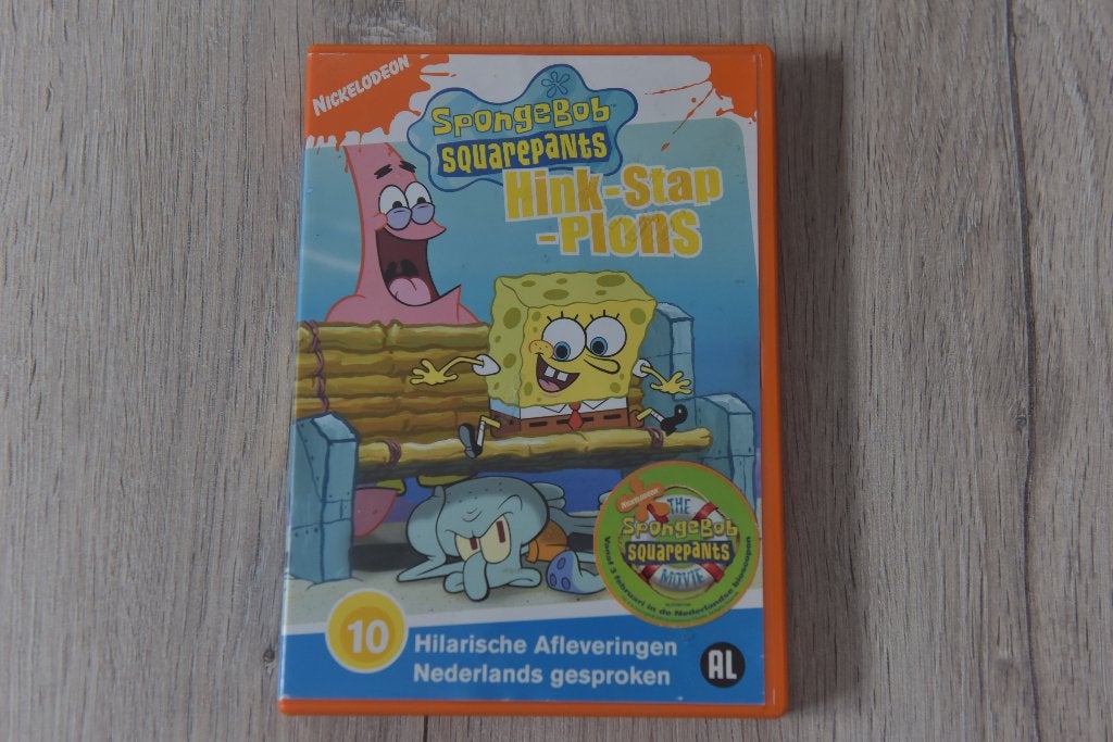 SPONGEBOB SQUAREPANTS -- HINK-STAP-PLONS, Verzenden, Nederlands, Zo goed als nieuw, Inclusief doosje
