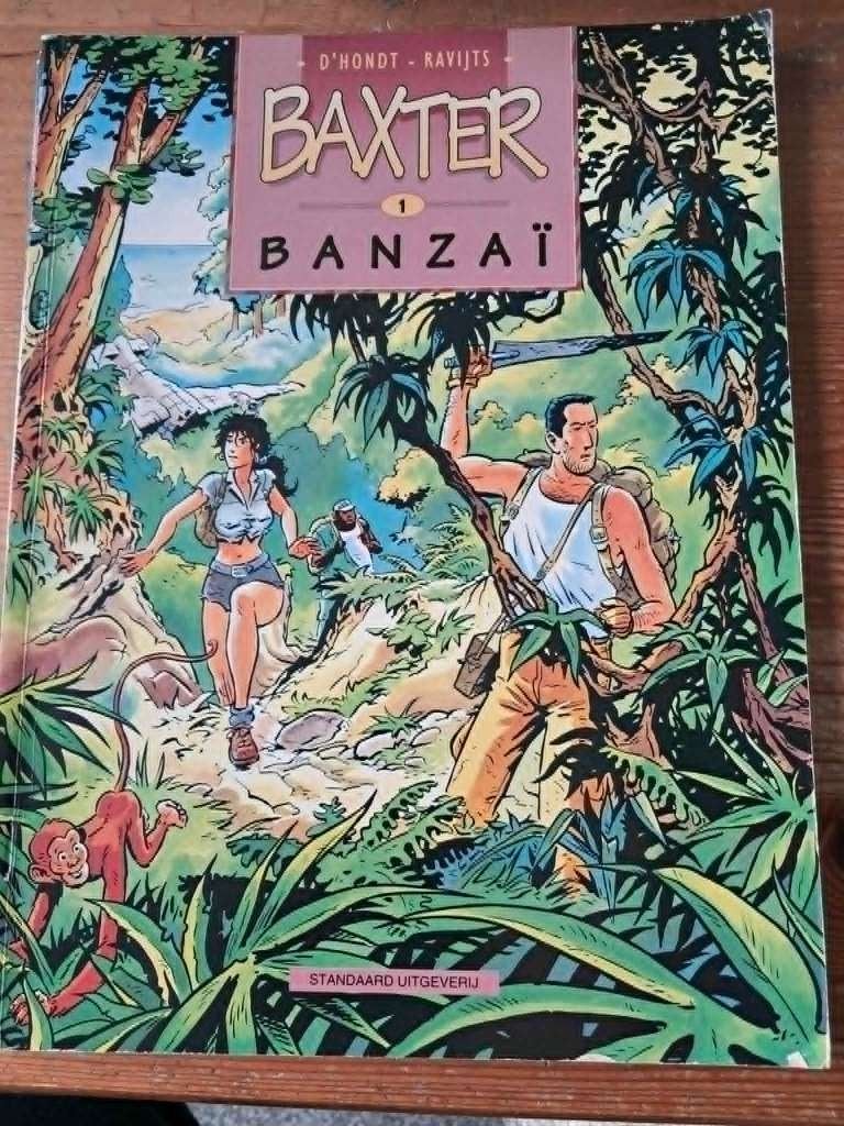 Baxter compleet + poster, Complete serie of reeks, Ophalen, Gelezen, D'hondt