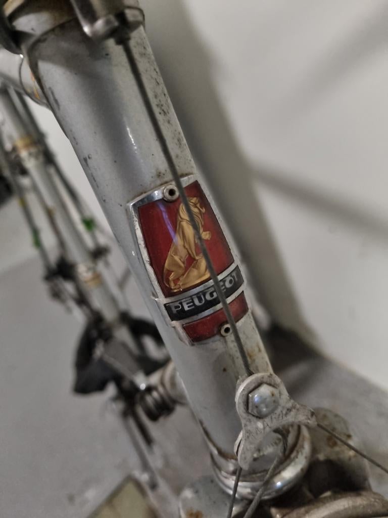 Vintage Peugeot racefiets - Klassieke stijl, Fietsen en Brommers, Fietsen | Racefietsen, Overige merken, Gebruikt, Ophalen of Verzenden