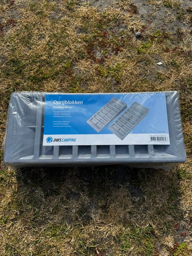 Oprijblokken caravan, Ophalen, Nieuw