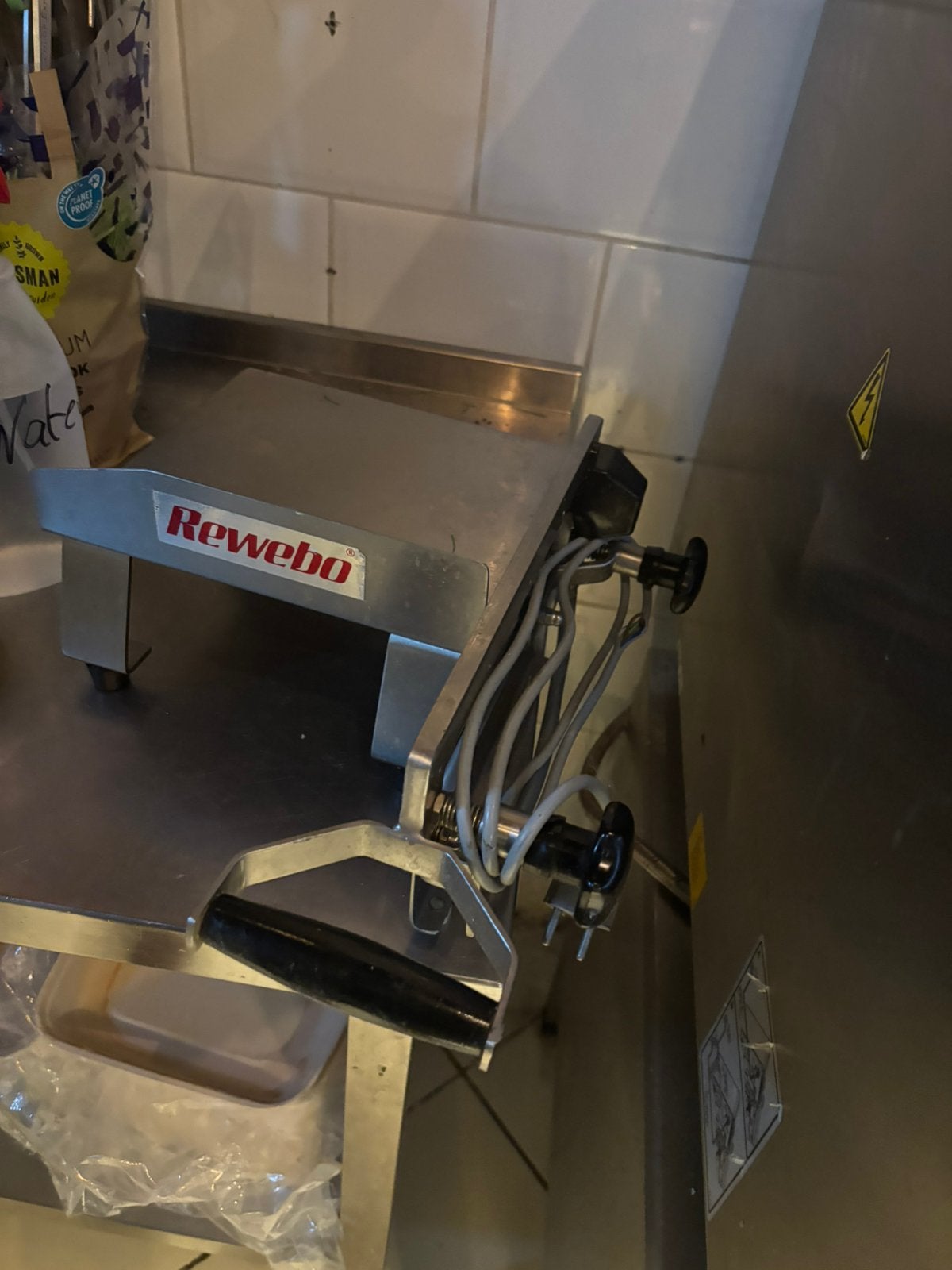 Rvs kaas snijder kaas hakker verwant mes prima staat, Ophalen