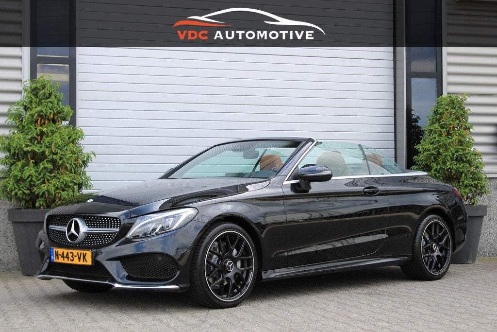 Mercedes-Benz C-Klasse Cabrio 180 AMG Airscarf | Nekverwarmi, Auto's, Mercedes-Benz, Automaat, Achterwielaandrijving, Euro 6, Cabriolet