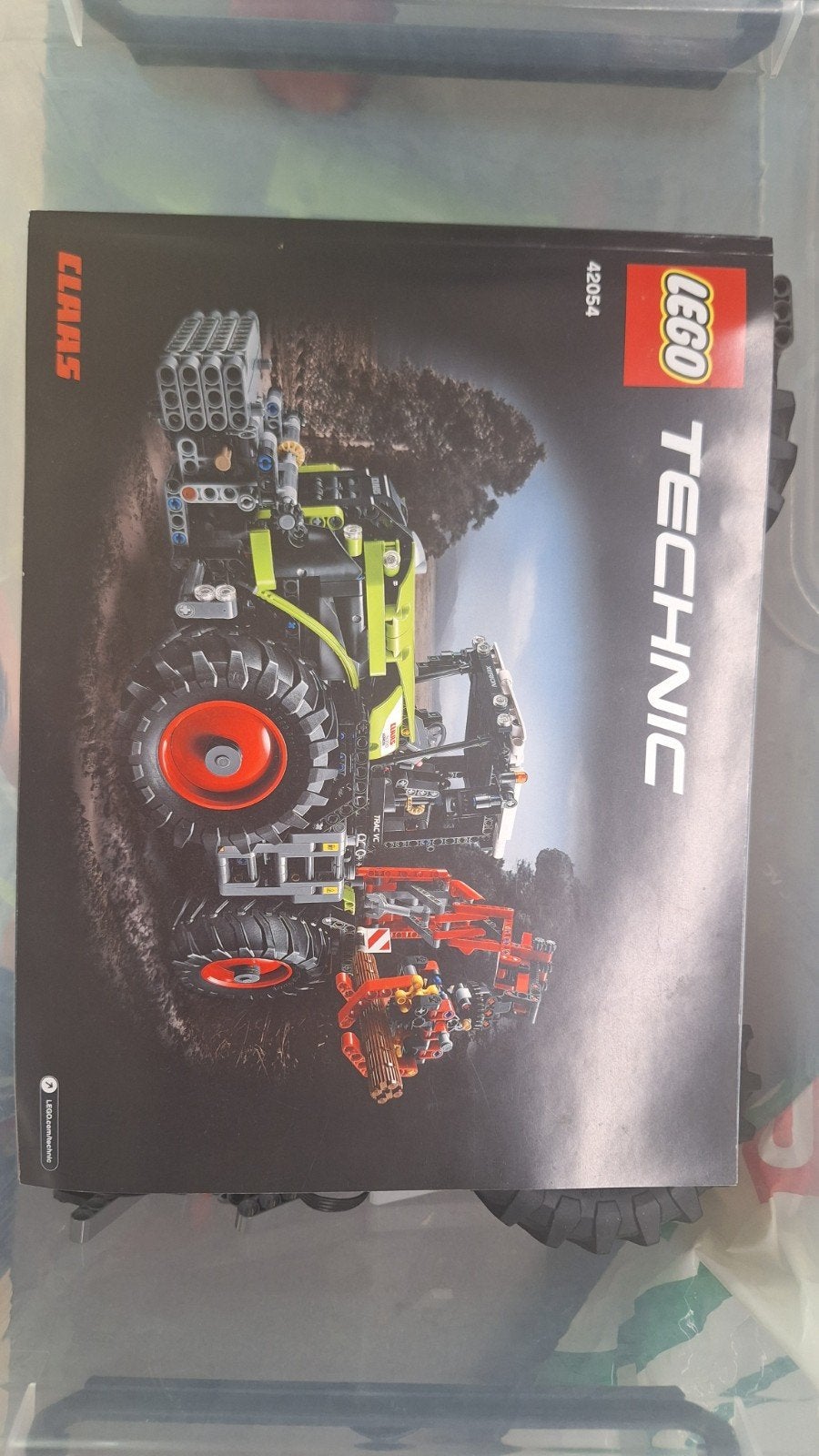 Lego Technic 42054 Claas Tractor, Ophalen of Verzenden, Zo goed als nieuw