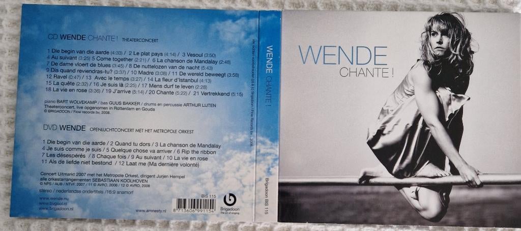 Wende  - Chante, Ophalen of Verzenden, 2000 - 2009, Zo goed als nieuw