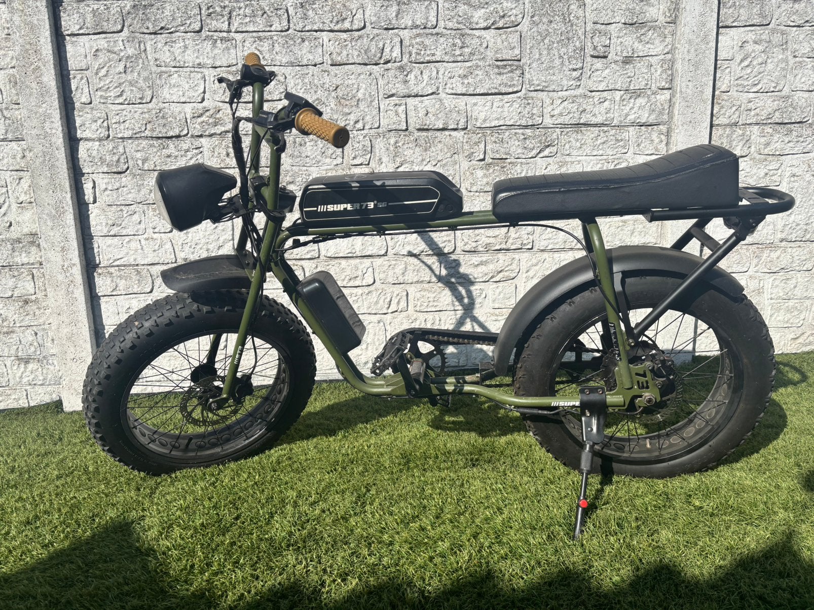 Super 73 fattbike opknapper, Ophalen