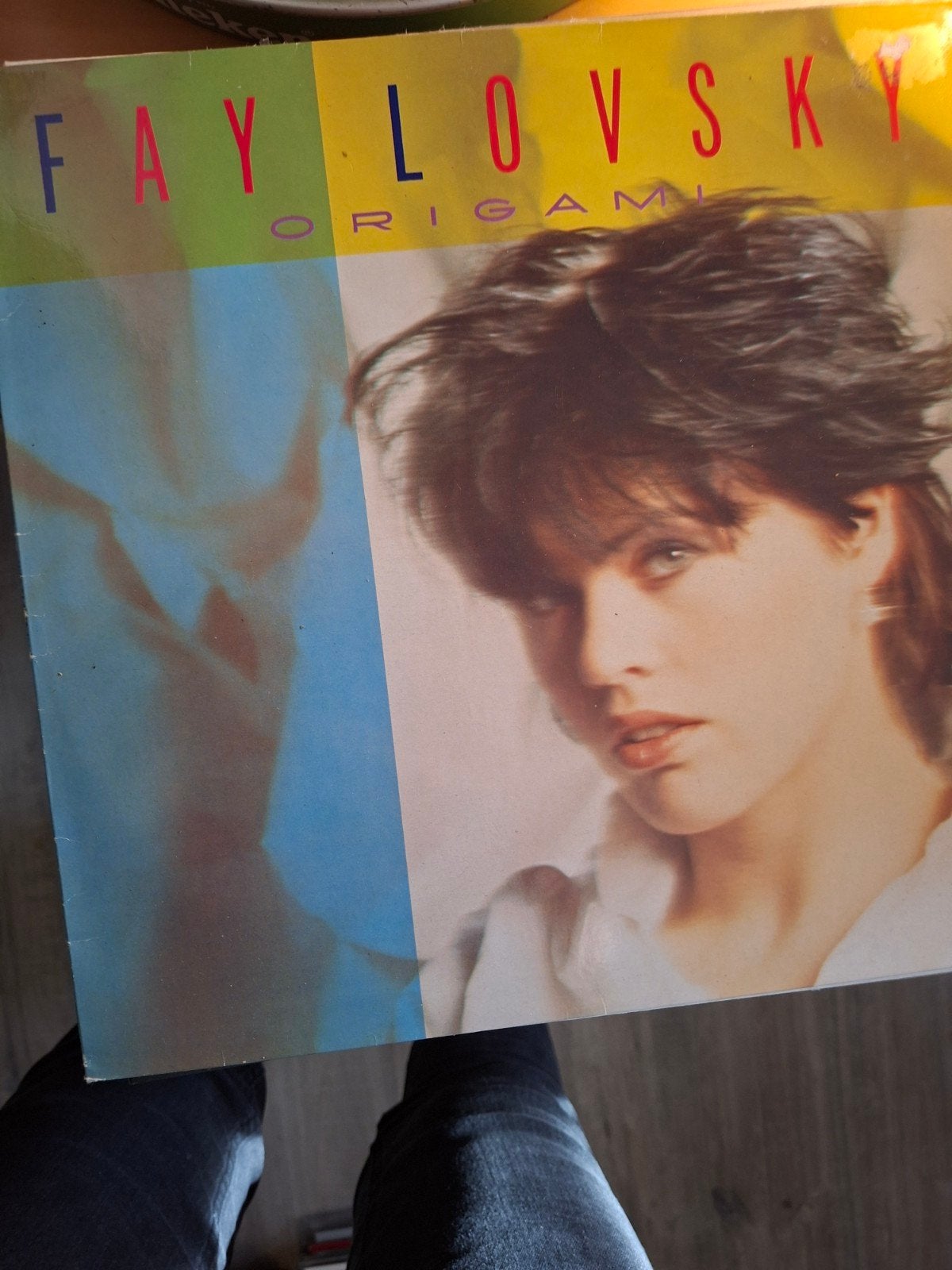 Fay Lovsky - Origami LP (Pop, New Wave), Cd's en Dvd's, Vinyl | Pop, LP, Gebruikt, Pop, Ophalen of Verzenden