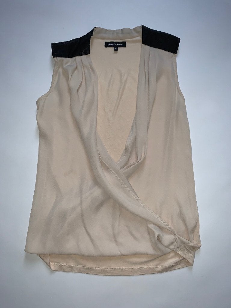 SHOEBY eksept blouse / top M in ~~nieuw~~ staat, Kleding | Dames, Verzenden, Zo goed als nieuw, Maat 38/40 (M), Beige
