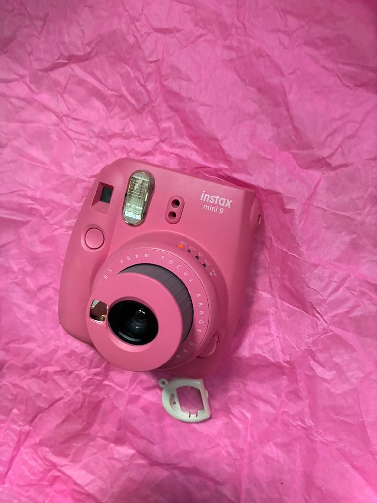 Fujifilm Instax Mini 9 Pink roze, Ophalen of Verzenden, Zo goed als nieuw, Overige merken