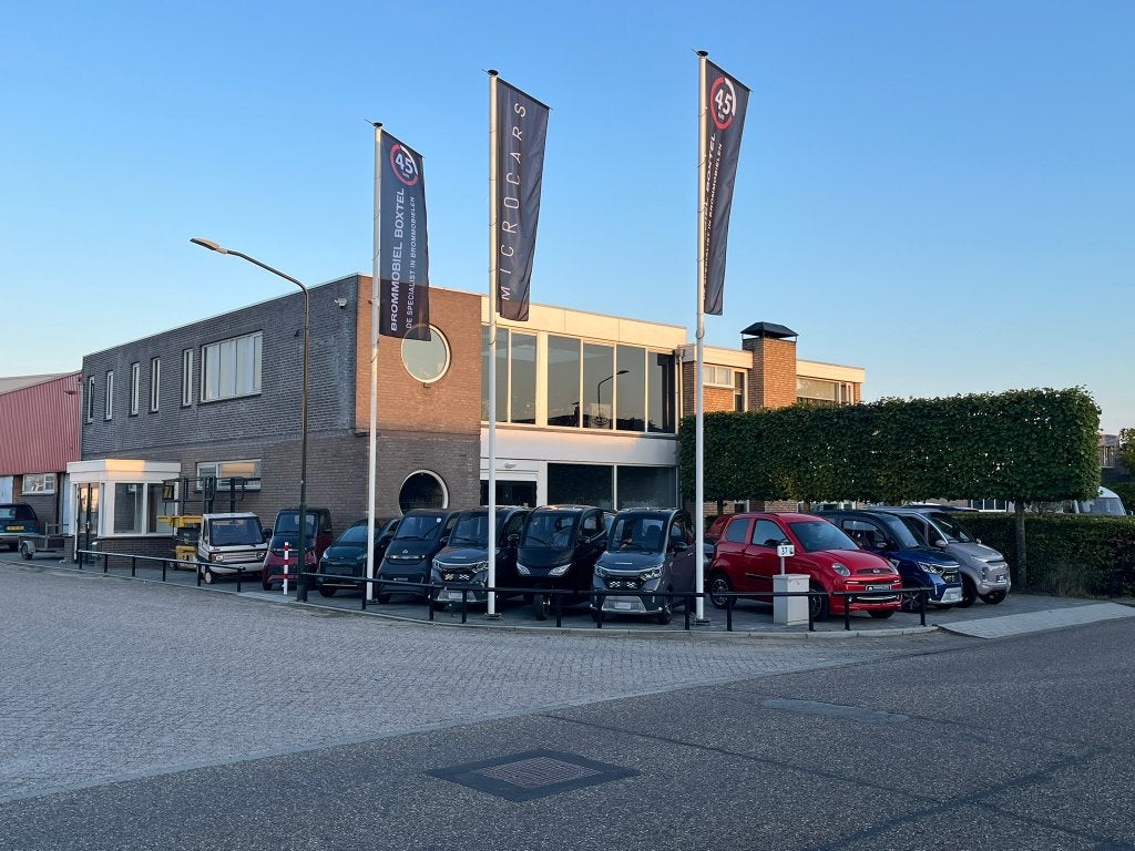 Nieuwe & gebruikte brommobielen bij Brommobiel Boxtel 45km, Diversen, Ophalen, 16 km/u of meer, 46 km of meer, Gebruikt