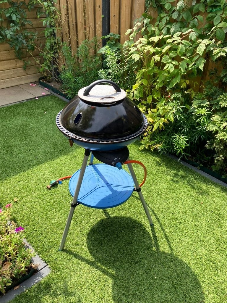 Campingaz Party Grill 600 – compleet met originele draagtas, Ophalen of Verzenden, Gebruikt, Campinggaz