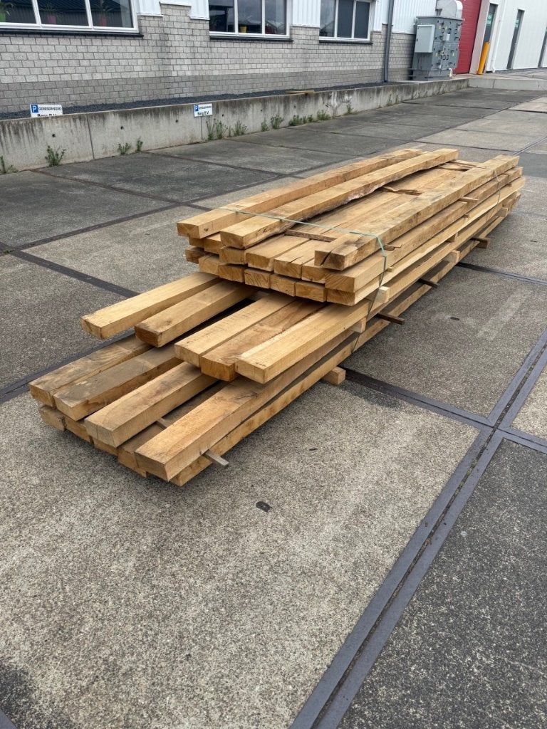 Restpartij Eiken palen en Balken scherp geprijsd!, Doe-het-zelf en Verbouw, Hout en Planken, Ophalen, Eiken, Nieuw, Balk